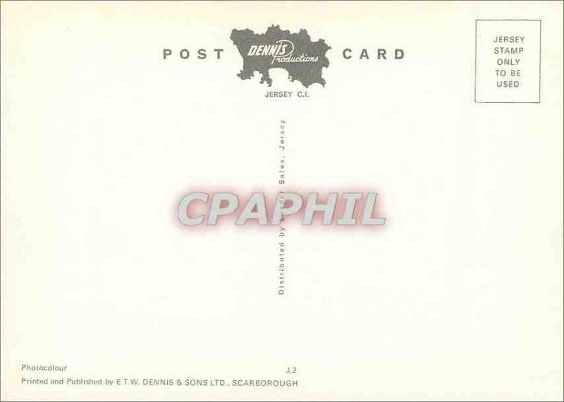 Modern Postcard The Market Jersey CI