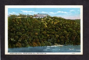 MO Grand View Hotel Presbyterian Hill Hollister Missouri Postcard