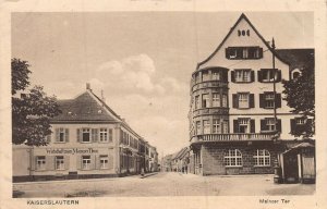 KAISERSLAUTERN GERMANY~MAINZER TOR~1910s PHOTO POSTCARD