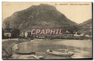 Old Postcard Grenoble L & # 39Isere And The Helmet Neron