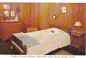 America Postcard - President Roosevelts Bedroom - Georgia - Ref TZ3865