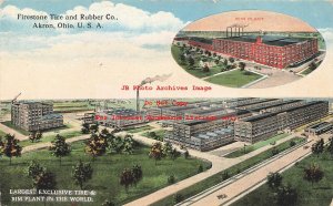 OH, Akron, Ohio, Firestone Tire & Rubber Co Plant, Multi-View, Teich No R49678