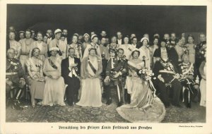 Royal wedding Prince Louis Ferdinand of Prussia & Kira of Russia and guests 1938