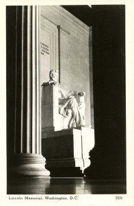 DC - Washington. The Lincoln Memorial   RPPC