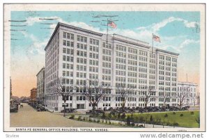 Exterior, Santa Fe General Office Building, Topeka, Kansas,  PU_1927