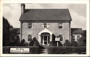 Postcard The Selby Tourist Home Bed and Breakfast in Williamsburg, Virginia