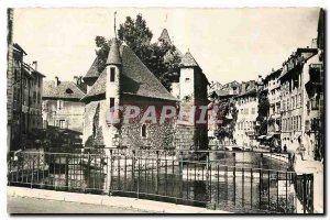 Old Postcard Annecy Haute Savoie The Palais de l'Isle