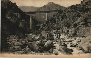 CPA Environs de Corte - Torrent et Viaduc du Vecchio CORSICA - CORSE (1083702)