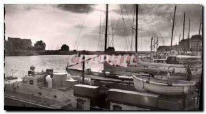 Modern Postcard Deauville Trouville Crepuscule on Basin Yachts