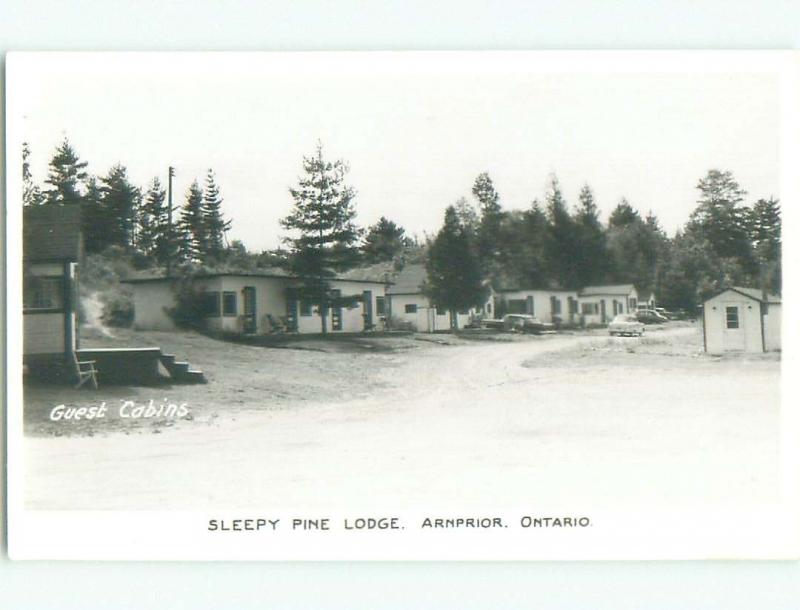 old rppc CABINS AT LODGE Arnprior - Near Ottawa Ontario ON W0783