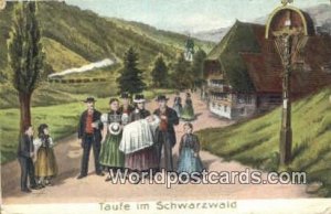 Taufe Schwarzwald Swizerland 1916 