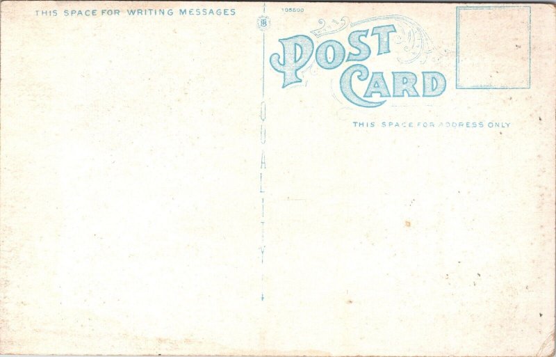 Post Office Building Windsor Ontario Canada UNP WB Postcard L10