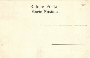 PC GUINÃE PORTUGAISE, CACHEO, ENVIRONS, UNE FONTAINE, Vintage Postcard (b38676)