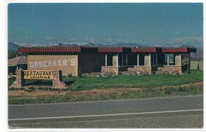 Daschner's Restaurant Lounge Canon City Colorado postcard