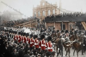 IWC602 - Queen Victoria's Funeral Procession East Cowes Isle of Wight -print 6x4