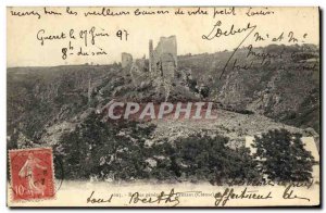 Postcard Ancient Ruins Generale Crozant