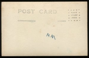 Sheep. Vintage AZO real photo postcard