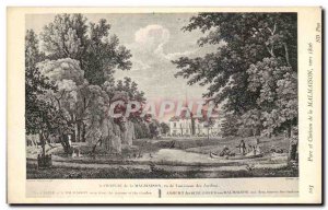 Old Postcard Park And Chateau De La Malmaison By 1806