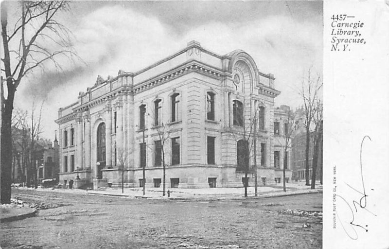 Carnegie Library Syracuse, New York NY