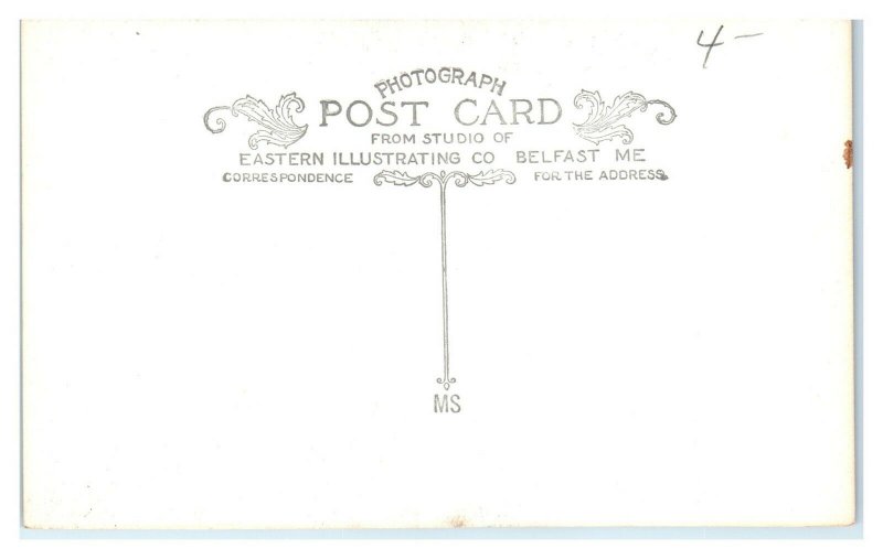RPPC North Congregational Church, St. Johnsbury, VT Real Photo Postcard *5R3