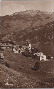 Switzerland Obstalden Vintage Postcard C196