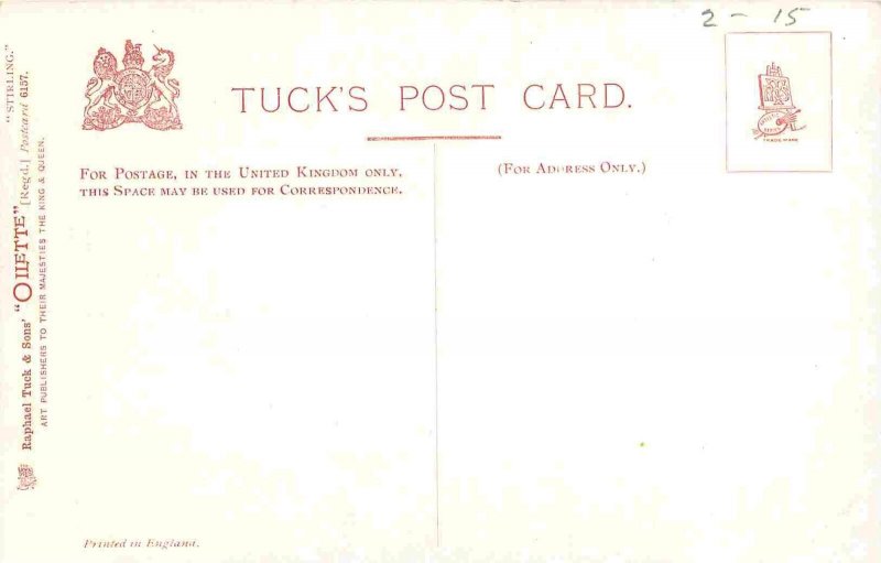 Old Stone Bridge Stirling Scotland UK 1910c Tuck postcard