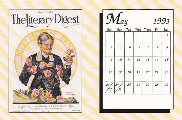 May 1993 Limited Editon Calendar Card