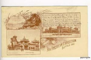 Pan-American Expo PMC RFD Cancel Postcard