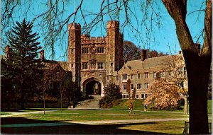 Blair Hall Princeton University New Jersey NJ Gothic Style 1897 Postcard VTG UNP 