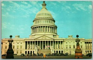 United States Capitol Building Washington DC UNP Unused Chrome Postcard H14