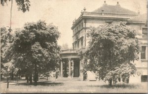 Vtg Evanston IL Orrington Lunt Library Northwestern University 1910s Postcard