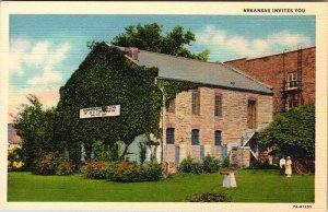 Postcard BUILDING SCENE Fort Smith Arkansas AR AL2160