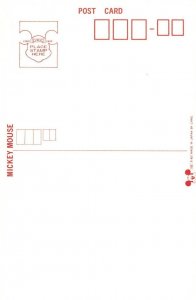 LPD87     Disney 6 x 4 inches Postcard Mickey Mouse