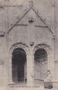 France Bretagne St No Na Porche de l'Eglise