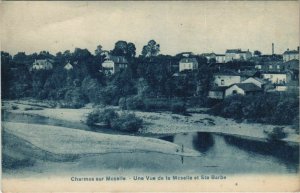 CPA CHARMES-sur-MOSELLE - Une vue de la moselle (153779)