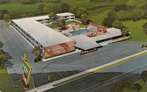 APPLETON, Wisconsin WI   HOLIDAY INN MOTEL  Roadside   ARTIST VIEW  Postcard