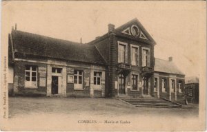 CPA COMBLES Mairie et Ecole (25165)