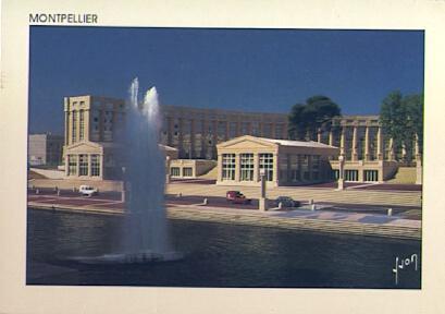 POSTAL 56477: Montpellier Esplanade de l Europe