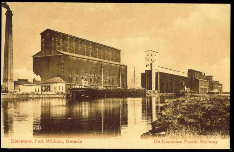 canada, FORT WILLIAM, Ontario, Elevators (1910s) 