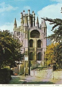 Cambridgeshire Postcard - Ely Cathedral - Lantern and South Transept Ref TZ10834