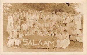Vepery Madras India~Amer Bapt Women Missions~Salaam~1920s RPPC Applegarth 