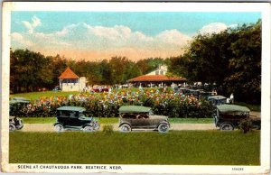 POSTCARD SCENE Beatrice Nebraska NE AO4636