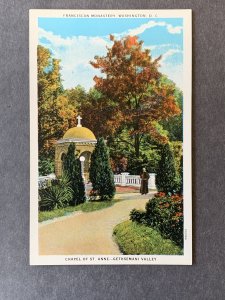 Chapel Of St. Anne Franciscan Monastery Washington DC Litho Postcard H2175081624