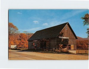 Postcard Basket Barn, Manchester, Vermont