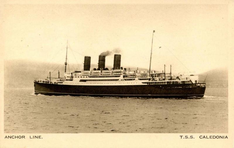 Anchor Line - TSS Caledonia