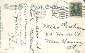 The Outer Light House - Saybrook CT, Connecticut - pm 1907