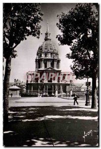 Old Postcard Paris Strolling Church Saint Louis Des Invalides