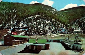 Colorado Idaho Springs The Peoriana Motel 1966