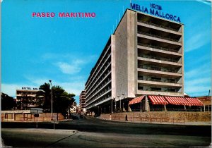 Paseo Maritimo Hotel Mallorca Spain Postcard