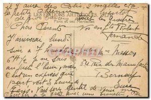 Old Postcard The Paris Champs Elysees